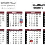 Calendario Laboral 2024 TENERIFE